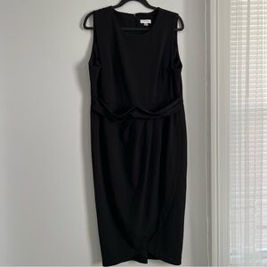 Calvin Klein Black Midi Dress